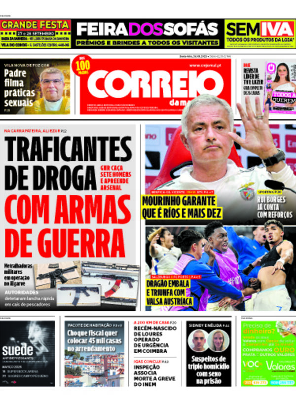 Capa do jornal