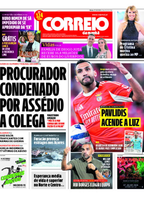 Capa do jornal