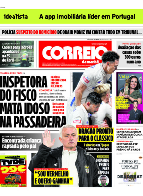 Capa do jornal