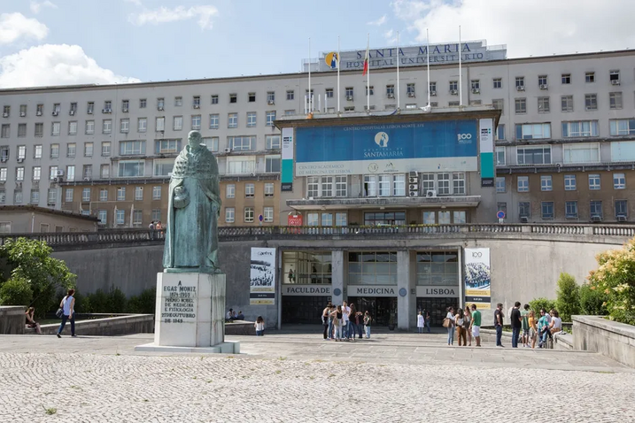 Agressor e três vítimas estão internados no Hospital de Santa Maria, em Lisboa 