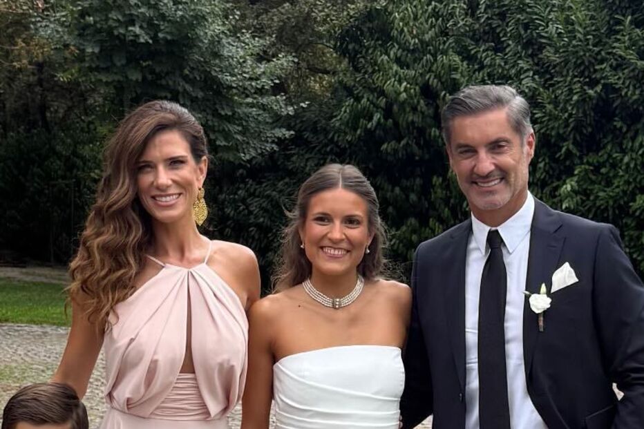 Vítor Baía acompanha a filha Beatriz ao altar num dia de emoção