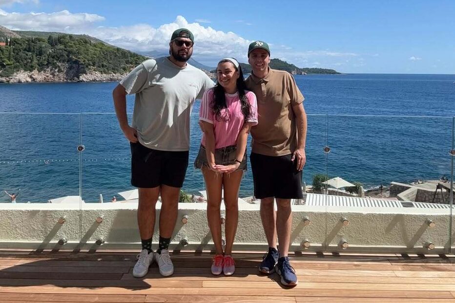 Ana Guiomar de férias na Croácia com amigos