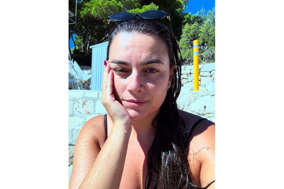Ana Guiomar aproveita as férias na Croácia