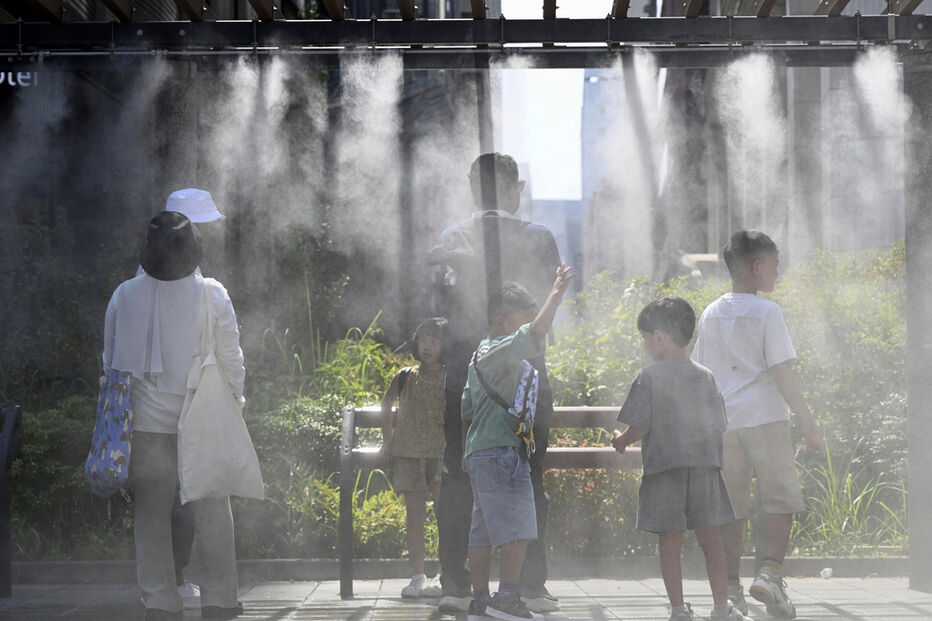 O calor afeta Japão, Coreia do Sul e Reino Unido