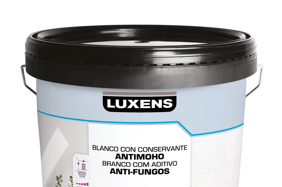 Tinta Luxens branco com conservante antimofo e aditivo antifungos