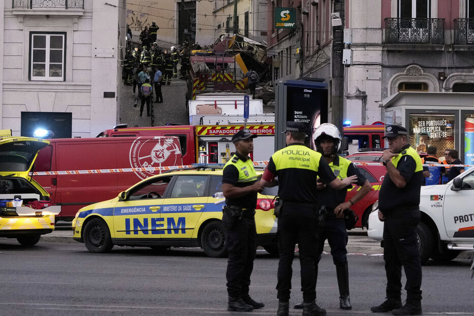 Descarrilamento do Elevador da Glória em Lisboa provocou pelo menos três mortos e vários feridos