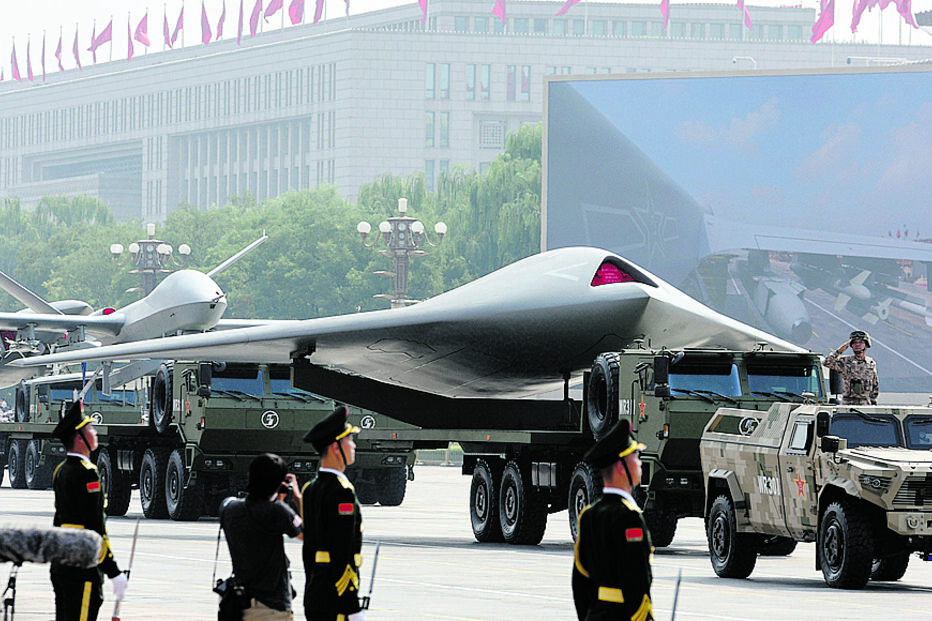 Desfile que assinalou os 80 anos da rendição do Japão e o fim da Segunda Guerra Mundial