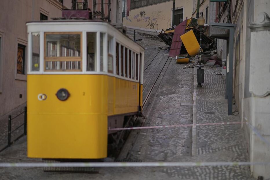 Descarrilamento do Elevador da Glória em Lisboa