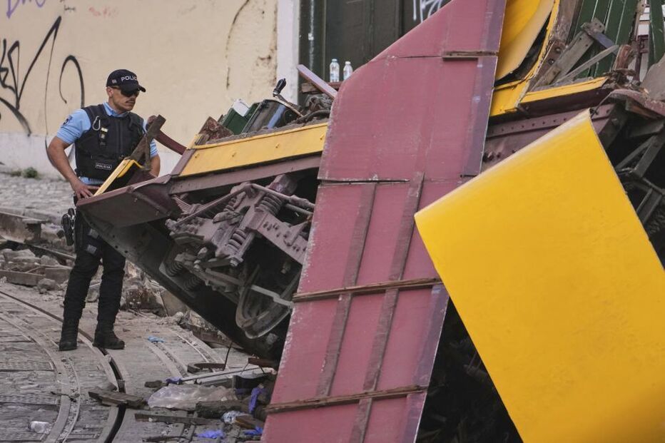 Descarrilamento do Elevador da Glória em Lisboa