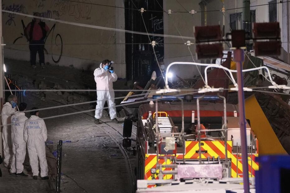 Descarrilamento do Elevador da Glória em Lisboa