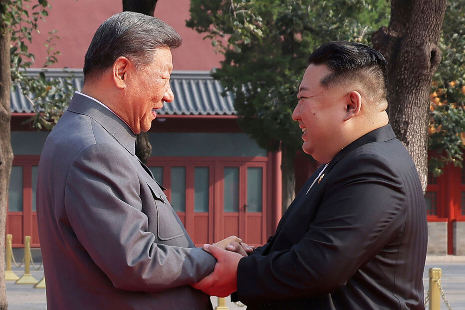 Xi Jinping e Kim Jong-un