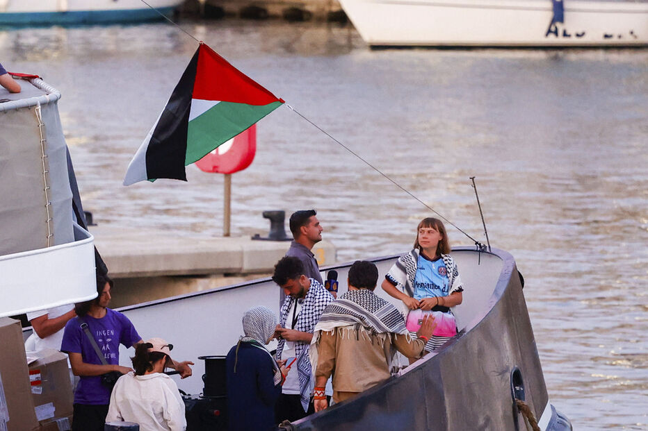 Navios de Tunes rumo a Gaza adiada para quarta-feira com Greta Thunberg e neto de Mandela