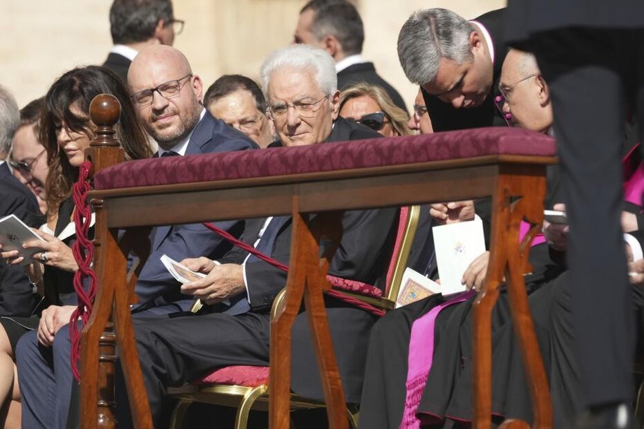 Missa de canonização de Carlo Acutis e Pier Giorgio Frassati na Praça de São Pedro, no Vaticano