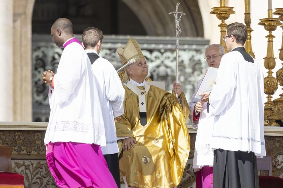 Missa de canonização de Carlo Acutis e Pier Giorgio Frassati na Praça de São Pedro, no Vaticano