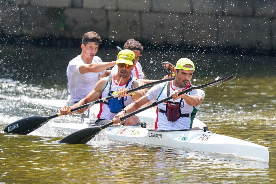 José Ramalho e Fernando Pimenta tetracampeões do Mundo de K2 em Gyor, Hungria