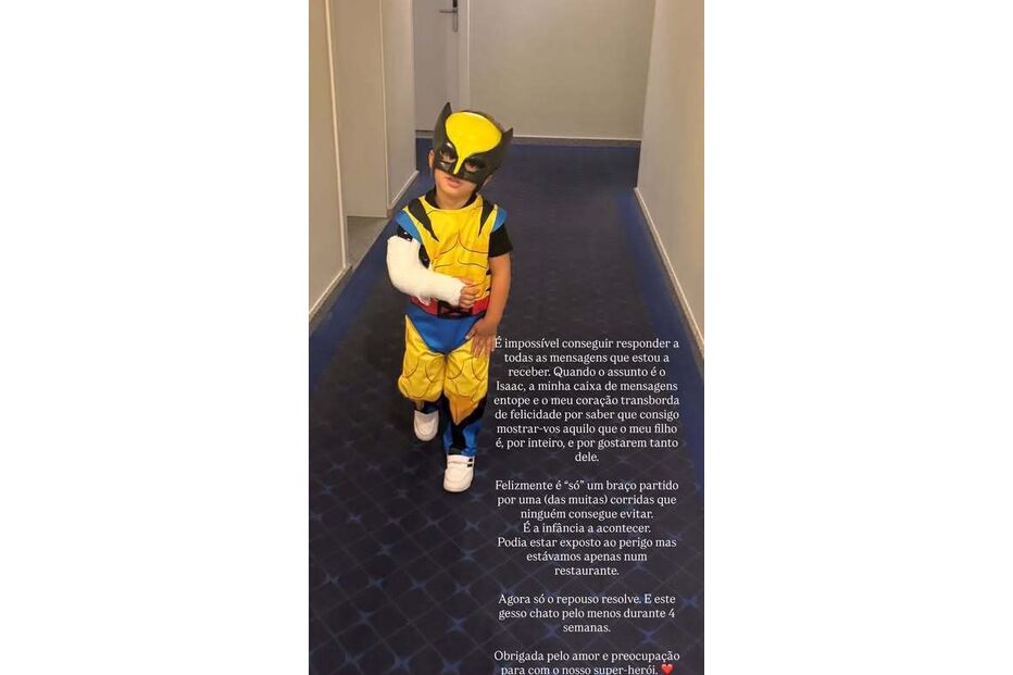 Filho de Rui Figueiredo e Jéssica sofre infortúnio