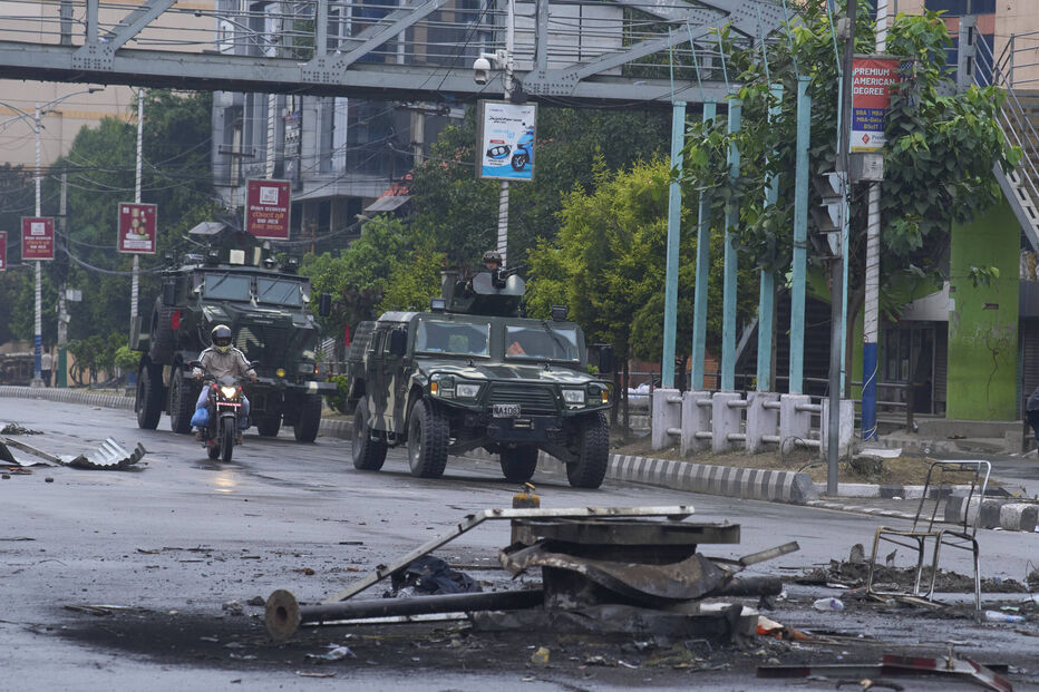 Protestos no Nepal