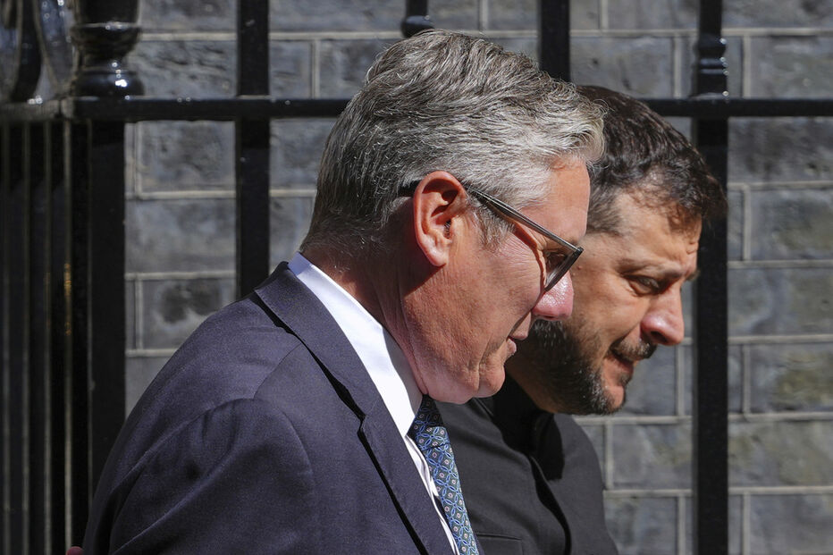 Reino Unido e Ucrânia colaboram em equipamento militar, incluindo drones