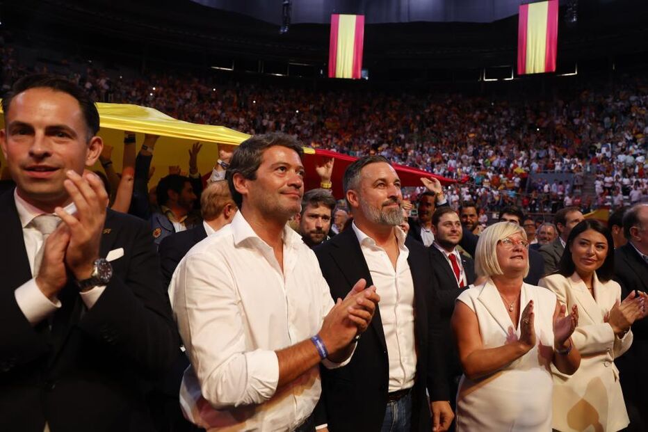 Ventura discursa em Madrid sobre imigração e criminalidade importada