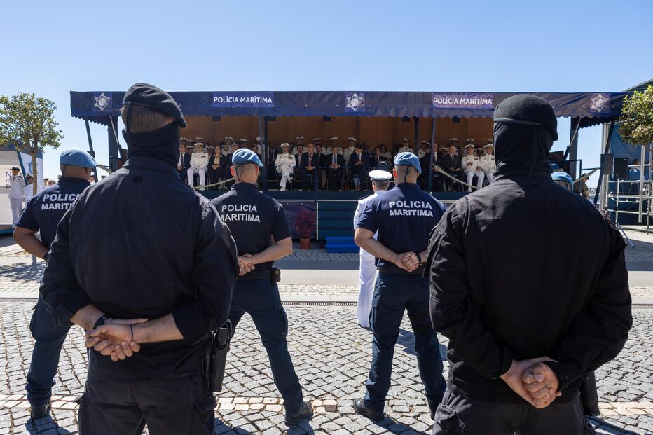 Cerimónia do 106.º aniversário da Polícia Marítima em Sines