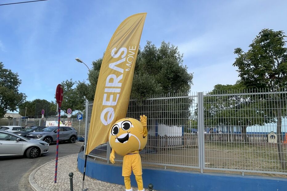 Mascote do Oeiras Move promove atividade física e desporto na cidade