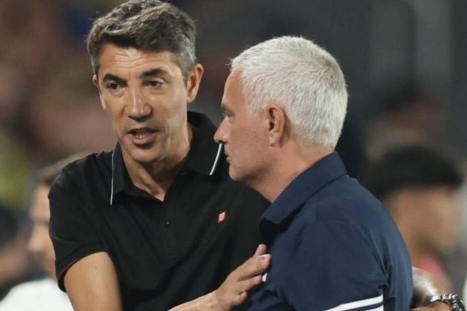 Bruno Lage e José Mourinho