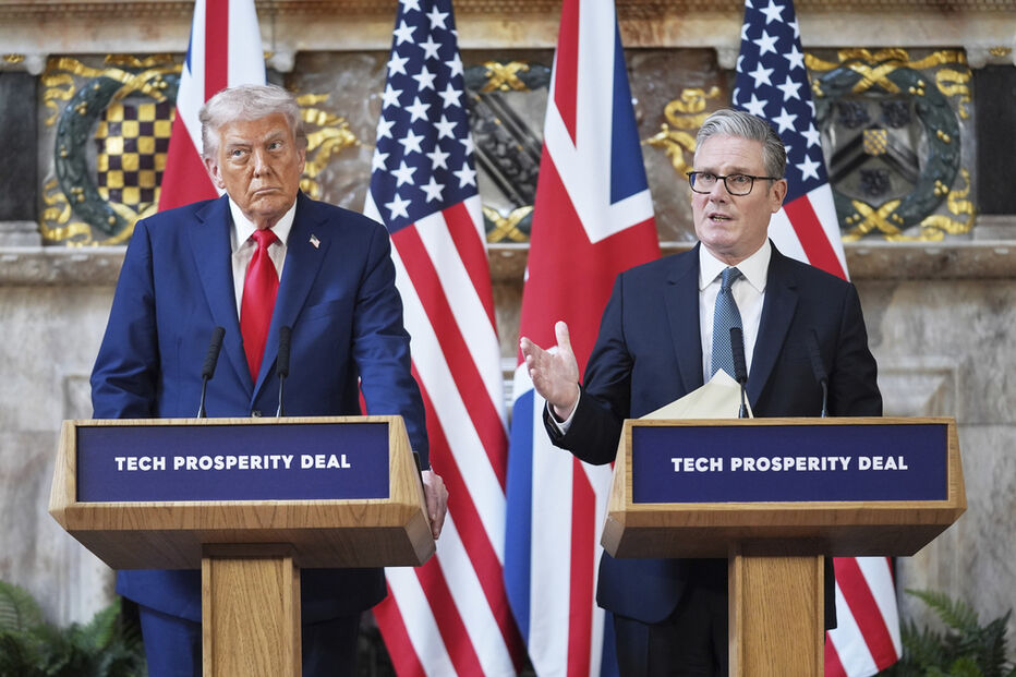 Starmer e Trump anunciam acordo de investimento em Londres