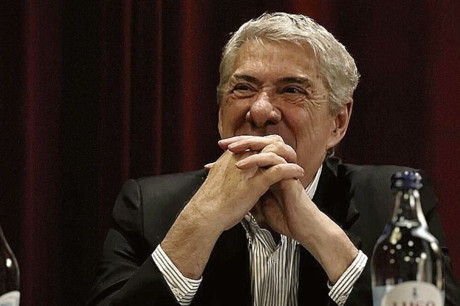 José Sócrates na apresentação do livro