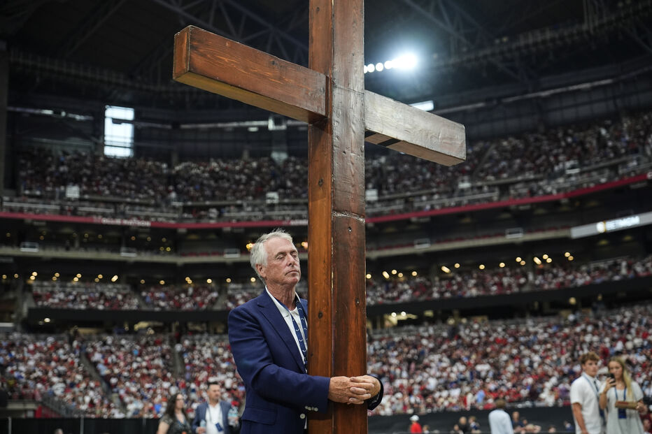 Cerimónias em honra a Charlie Kirk