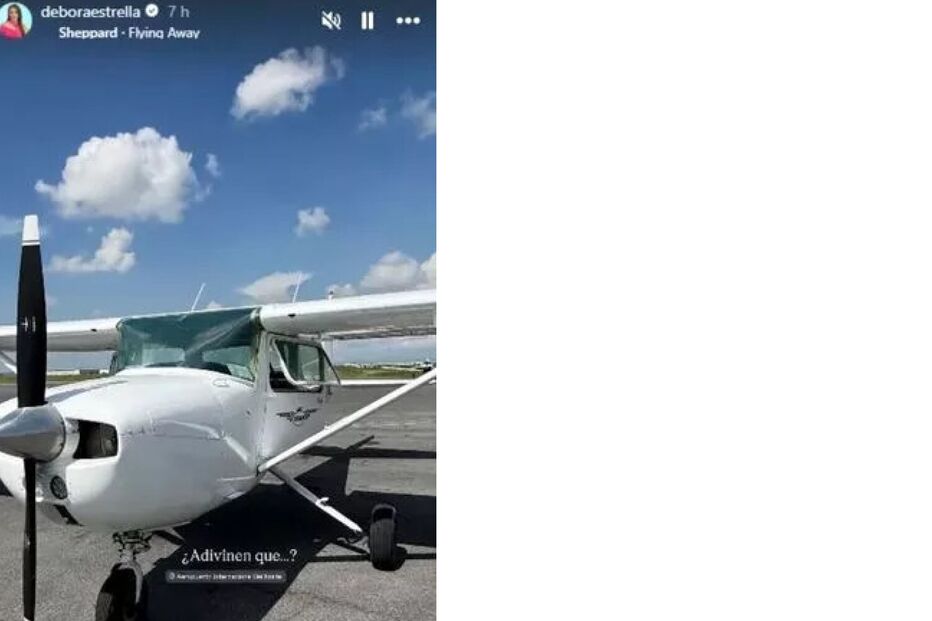 Débora Estrella e piloto morrem em queda de avião no México, após publicação nas redes sociais