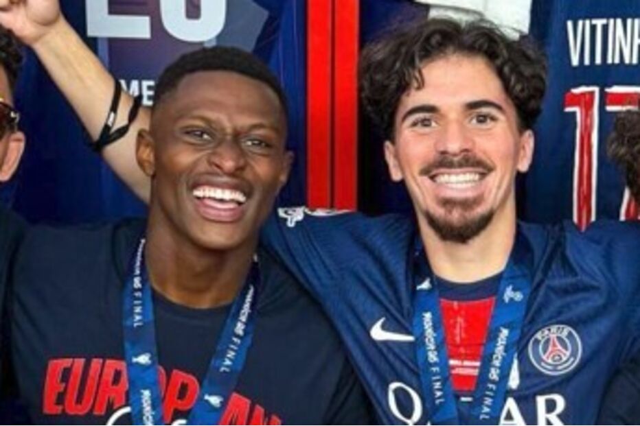 Vitinha e Nuno Mendes