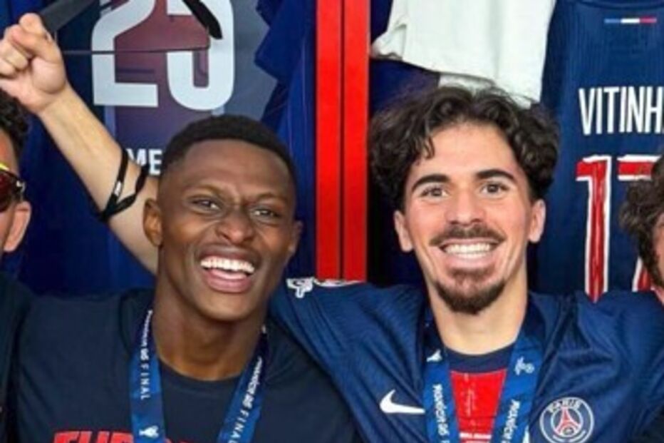 Vitinha e Nuno Mendes