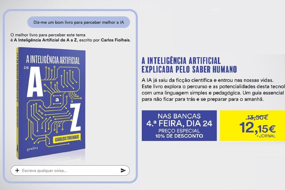 Carlos Fiolhais explora a IA num livro para perceber o mundo e preparar o futuro