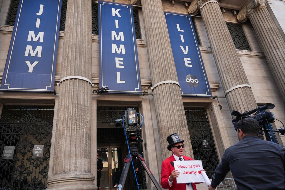 Jimmy Kimmel regressa à televisão após polémica sobre piada com assassinato de Charlie Kirk