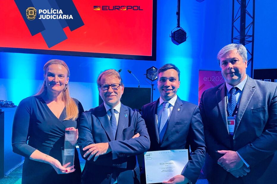 Polícia Judiciária recebe prémio da Europol pela Missão Cibersegura