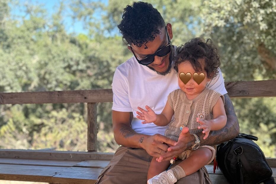 Luis Suárez aproveita folga em família no Badoca Safari Park com Carolina Rubia e o filho Charly