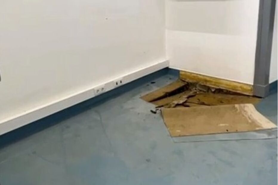 Obras esqueceram chão colocado em 1890 em escola em Santarém