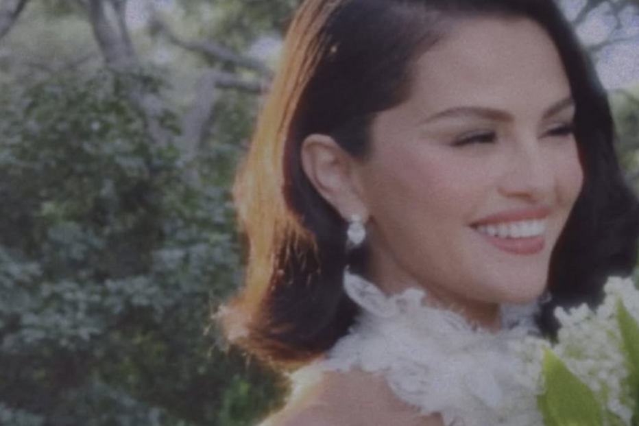 Selena Gomez no casamento