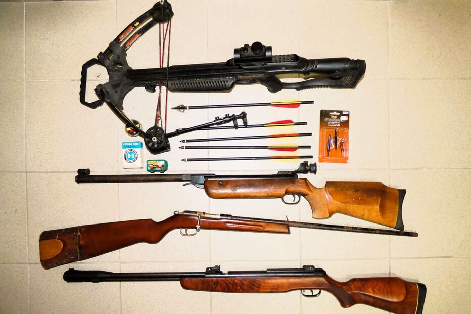 GNR deteve suspeitos por violência doméstica e posse de arma proibida em Gouveia.
