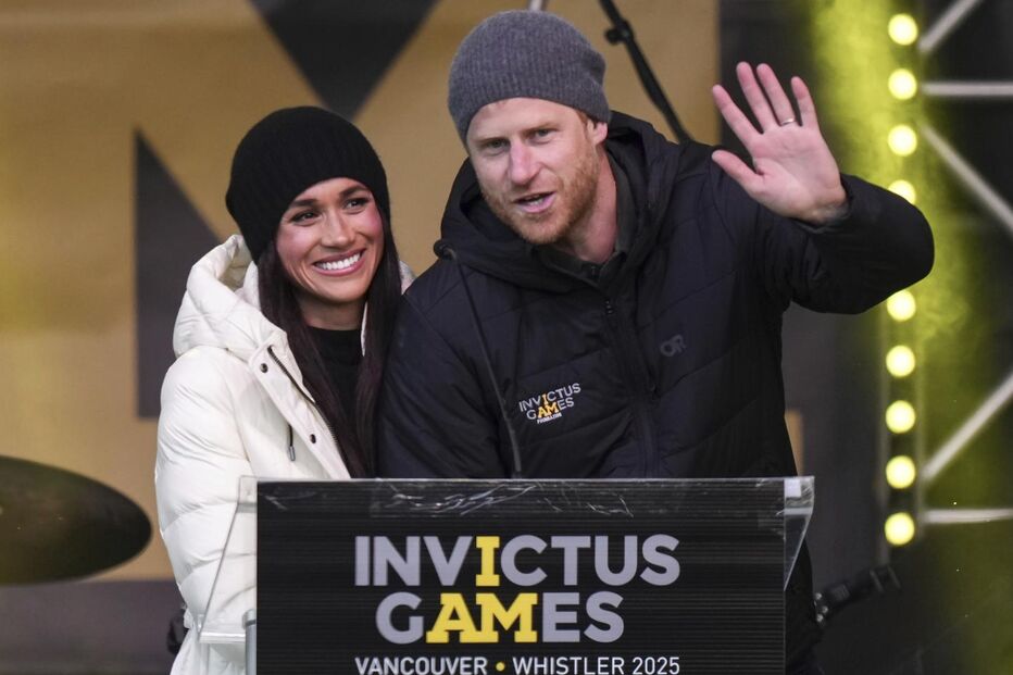 Harry e Meghan nos Invictus Games Vancouver Whistler 2025