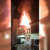 <![CDATA[ Incêndio destrói casa devoluta de três pisos em Oliveira do Hospital ]]>