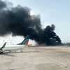 <![CDATA[ Incêndio atinge aeroporto internacional em Bangladesh. Voos foram suspensos ]]>