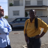 Luís Quissak e Antonica Manuel, dois dos funcionários que ficaram sem emprego