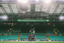 Estádio do Celtic prepara-se para o jogo com o Braga