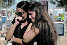 A dor dos familiares das vítimas