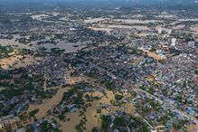 Cheias no norte do Vietname