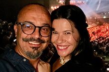 Fernando Rocha e a mulher Sónia Rocha  