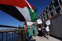 Protesto contra participação de Israel em evento médico no Porto