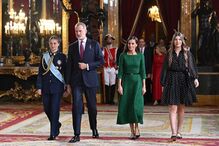 Família real espanhola comemora o Dia da Hispanidade em Espanha