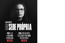 Datas esgotadas do espetáculo de Joana Marques